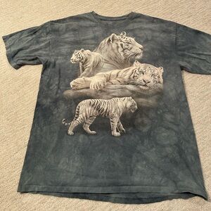 The Mountain Gray Tiger Family T-Shirt